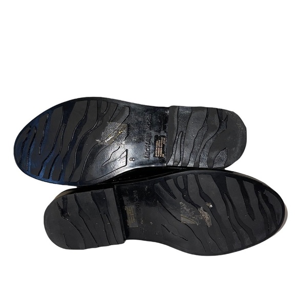 Michael Kors Black Fulton Rain boots size 8 EUC - Picture 8 of 10